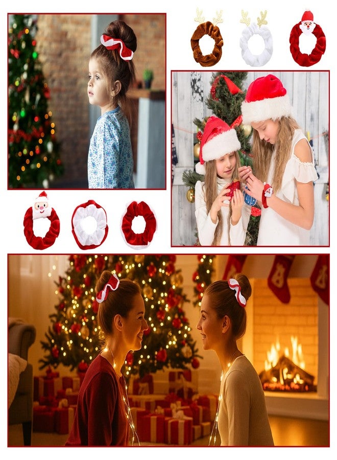 مجموعة أقنعة نوم Chicingyou المكونة من 6 قطع لعيد الميلاد مع حقيبة سفر من الساتان، قناع للعين، هدية مثالية لعيد الميلاد، ربطة مطاطية، سدادات أذن، غطاء عين من القطيفة، عصابة عين على شكل حيوان كرتوني، هدية رائعة لحفلات عيد الميلاد، للاستخدام في المنزل أو السرير أو أثناء السفر. - Image 4